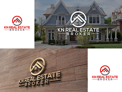 Real Estate Construction Business Logo Design branding designart home logo house real estate realestate