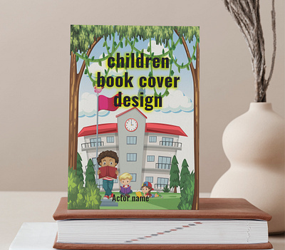 Children book cover 3d animation book design branding design graphic design illustration logo logodesign motion graphics product design typography ui web design