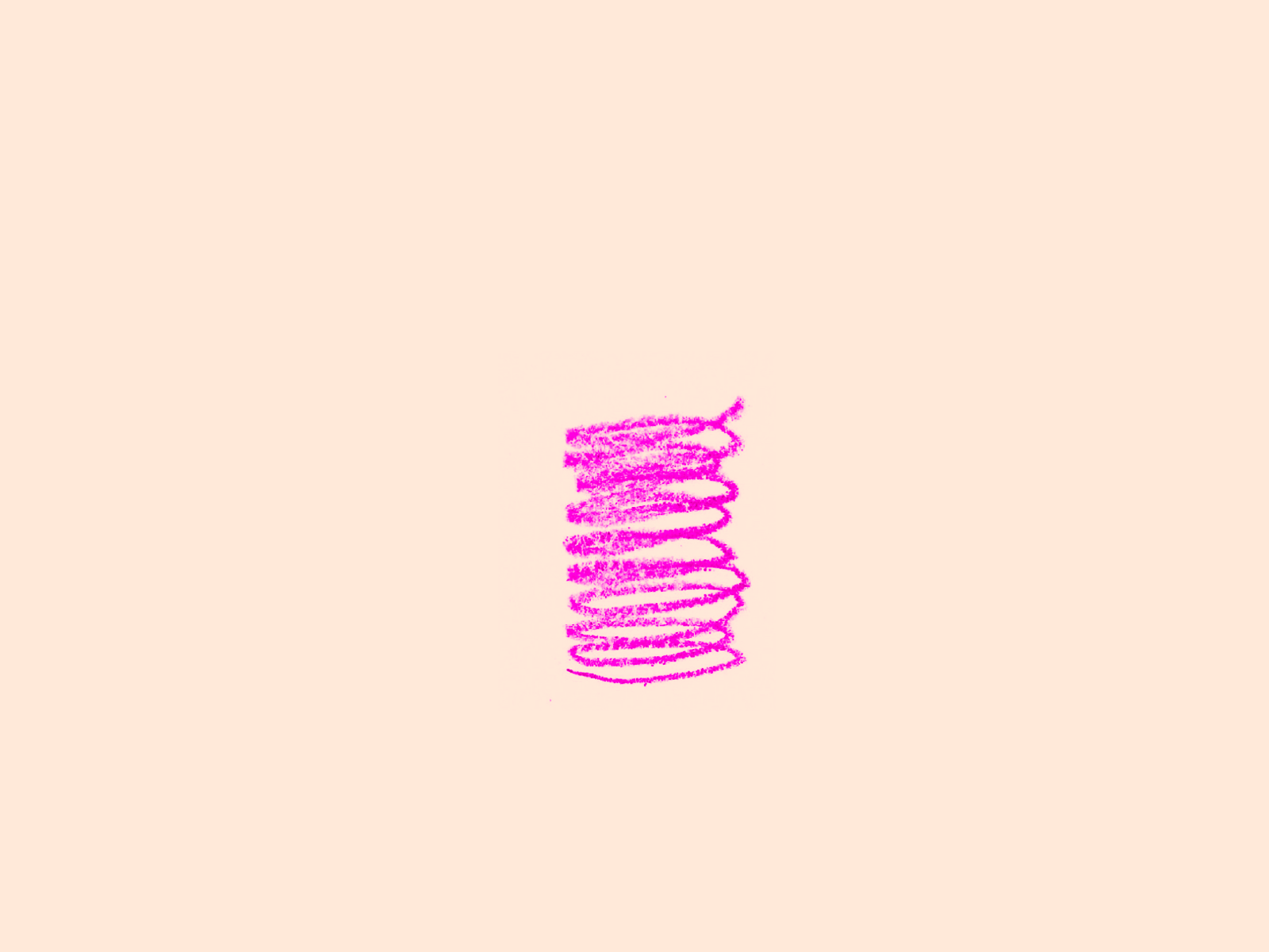 Crayola Slinky animation crayola crayon elastic elasticity frame by frame frame to frame gif loading loop pink scan slinky texture