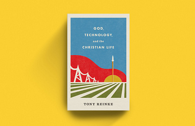 God, Technology and the Christian Life christian design field fifties grain illustration mid century minimal retro rocket simple sixties technology vintage