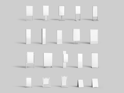 Billboard Mockups ad billboard branding design download identity logo mockup mockups psd template typography