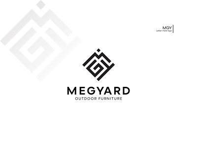 MGY Letter mark dab dab mind flat logo furniture furniture logo graphic design icon illustration logo logo design logodesign luxurious logo m logo mgy logo minimal minimal logo