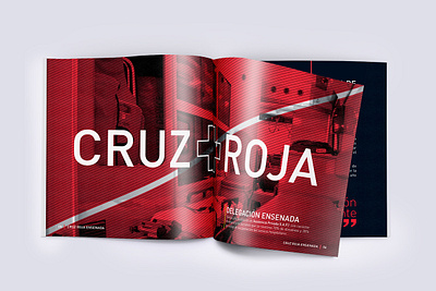 ANNUAL REPORT | CRUZ ROJA annual report brand brand identity branding business card design diseño grafico editorial visual design