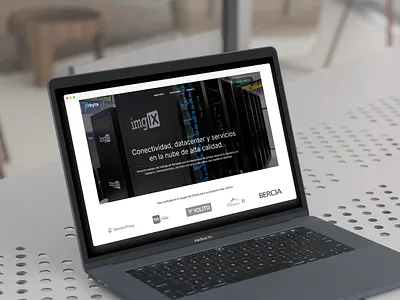 Obyta website accent color brand identity cleaner design clear image datacenter green hero section minimal web design website