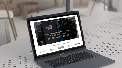 Obyta website accent color brand identity cleaner design clear image datacenter green hero section minimal web design website