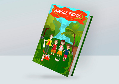 Jungle Picnic 3d app bookcover childrensbook design graphic design illustration logo vector