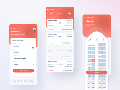 Ticketing App android app apps design destination ios mobile mobile app product design ticket ticketapp ticketing train travel travelapp ui ui designer uiux ux ux designer