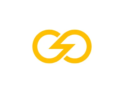 Infinite Energy Logo Concept electricity logo energy logo environment logo icon infinite logo infinity logo logo loop logo modern logo pictorial mark renewable energy simple logo thunderbolt logo