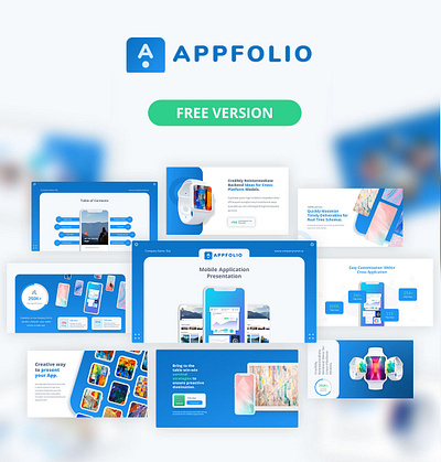 Animated Portfolio Presentation Mockup Free Version animation bootstrap 4 design graphic design illustration mockups presentation ui ux web web design website