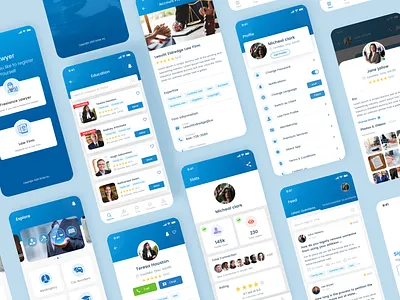 Strike - Law App app branding design illustration logo mobile app design mobile ui ui uiux ux