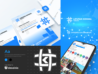 Logo Liputan Kendal Terkini branding design icon identity identity branding illustration kendal lkt logo logo design logo kendal logo lkt menara pam kendal