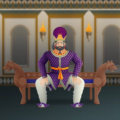 Khosrow Shah character design