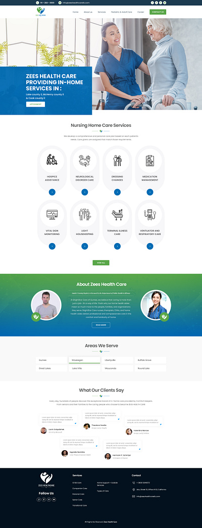 ZEES HEALTH CARE branding design ui