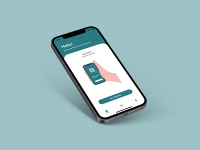 Check-in Scanner UI concept minimal design ui