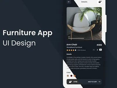 Furniture App UI Concept app app design dark and light theme dark theme design design concept furniture app design graphic design light theme ui ui design uiux design user experience user interface ux