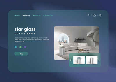 Web Design 3d app design ui ux