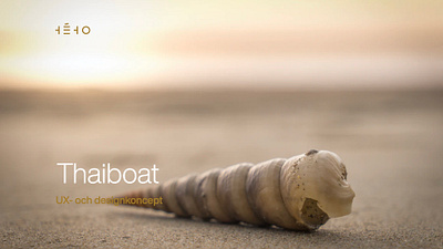 UX Concept, Thaiboat digital design mobile mobileux ux web webdesign