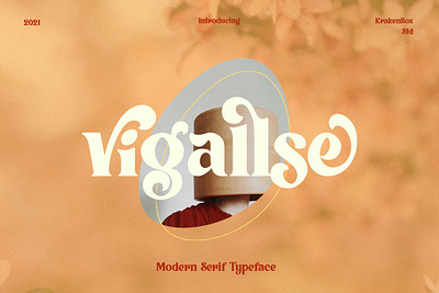 Vigallse - Vintage Modern Serif Typeface advertising branding classy display display font elegant fashion font fonts lettering logo magazine minimalist modern sans serif serif stylish typeface typography unique