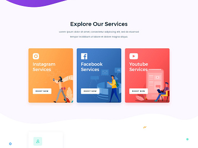 Famoid Website Design boost illustration social media technology ui web design website