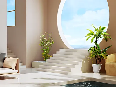 Serenitude 3d cinema4d design octane