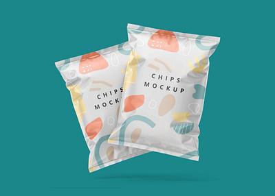 Chip Logo Mockup branding chips design illustration logo menu mockup psd template ui ux vector