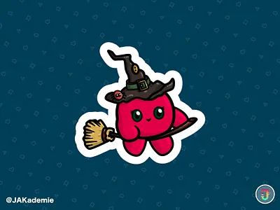 eve witch cute cuteart cuteartstyle cuteartwork cuteillustration design fantasy funart funartwork illustration logo witch