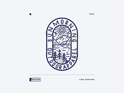 Outdoor apparel - hand drawn brand