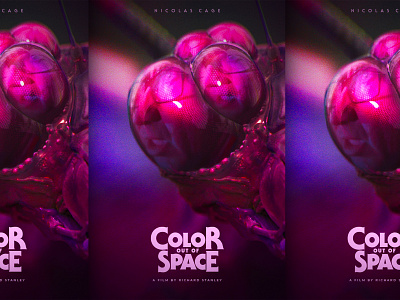 Color Out of Space elijah wood film poster film posters hplovecraft key art keyart lovecraft movie movie poster movie posters nicolas cage poster poster design posters scifi