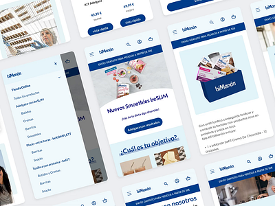 biManán Website agence animation bimanan design dnd ecommerce food magento mobile responsive ui website