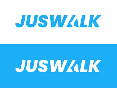 Just Walk Logo logo walk