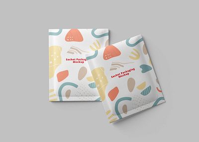 Premium Sachet Packaging Mockup design free free mockup illustration logo new packaging premium psd psd mockup sachet ui