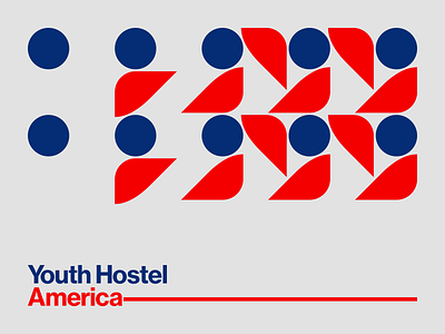 Youth Hostel America Advert advertising brand brandidentity branding clean design identity illustrator logo logomark logomodernism logotype mark minimal retro timeless vector vintage visualidentity youthhostel