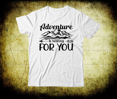 Adventure t shirt design ( SVG) bundle custom custom t shirt designt shirt illustration logo shirt svg svg design typography white