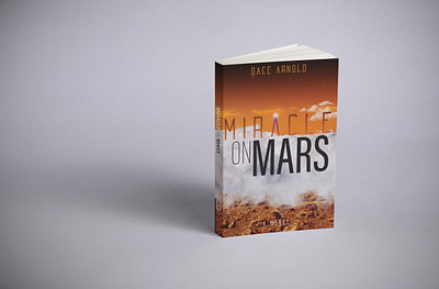 Miracle on Mars Book Cover book cover design graphic design packaging design