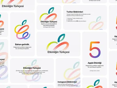 Ventence.com Social Media Design for Apple Event apple card design ui ux