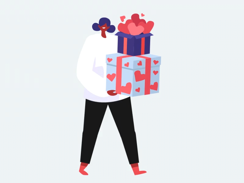 Example of Walk girl