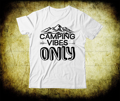 SVG T SHIRT DESIGN branding bundle camping custom custom t shirt design illustration logo shirt simple svg text tshirt typography vector white