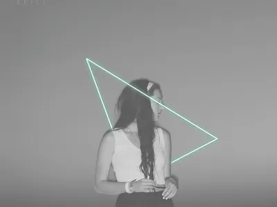 Mad Walking Skill album concept art album art concept design geometry music neon photo