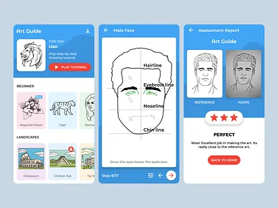 Art Guide: Easy Art Tutorials App app art design illustration tutorial