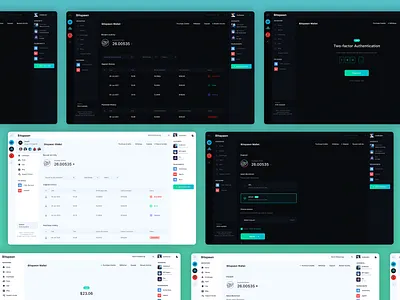 Bitspawn - Wallet System clean design esport esports flat gaming ladders tournament ui ux web website