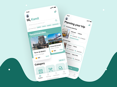 Planning trip mobile app android app category country design figma interface ios mobile mobileapp plan planning travel trip ui ux