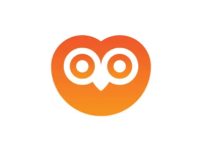 Love Owl Logo For Sale brand branding identity letter lettermark logo logo design love love ow monogram owl pictorial