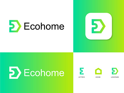 E letter logo,Home logo,Eco home branding bestlogo brand identity branding e letter logo ecohomelogo greenlogo home home e letter logo homelogo logoawesome logoconcept logoideas logoinspire logoprofesional logotoday modernlogo startup