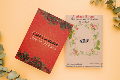 Arutars Visiting Card arutarsitfarm bestitfarm branding design designers graphicdesign graphicdesigners illustration topitfarmbd visitingcard visitingcarddesign