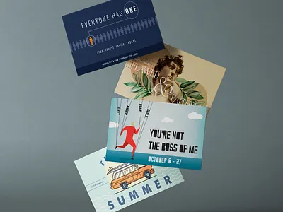 Sermon Series Designs branding illustrations photoshop