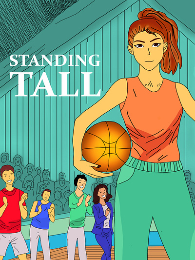 Standing Tall – A Story of Strength & Growth adobe animation character children storybook create design digital illustration digital painting flat drawing graphic design illustration illustrator photoshop story storybook writing