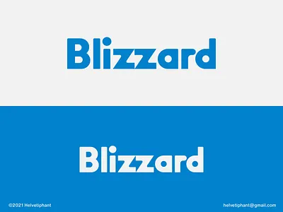 Blizzard - logo concept blizzard bolt logo brand design branding creative logo custom lettering custom logo letter logo logo logo concept logo design logo design ideas logo designer logo inspiration logotype modern logo negative space logo sans serif typography word mark logo