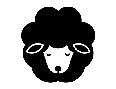 Sheep animal design illustration logo sheep shepherd vector