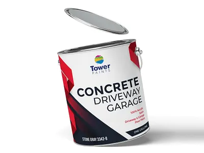 Beautiful Paint Tin Mockup beautiful bottle clean collection colours design illustration latest logo mockup new packaging paint premium tin ui