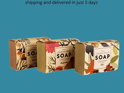 Kraft Soap Packaging Boxes boxes custom custom boxes custom retails boxes illustration logo packaging soap boxes